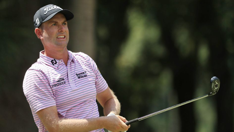 Webb Simpson - in the lead