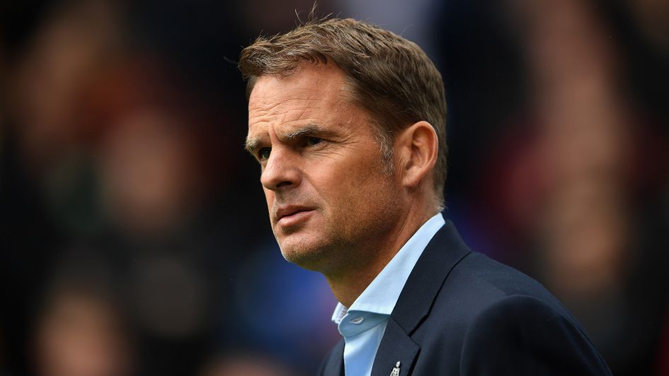 Frank De Boer is the new Netherlands head coach