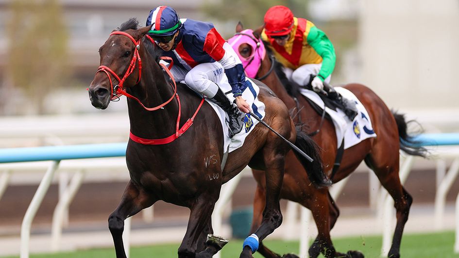 Numbers scores at Sha Tin