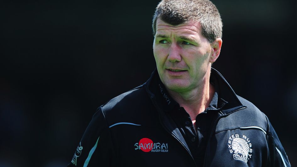 Exeter coach Rob Baxter