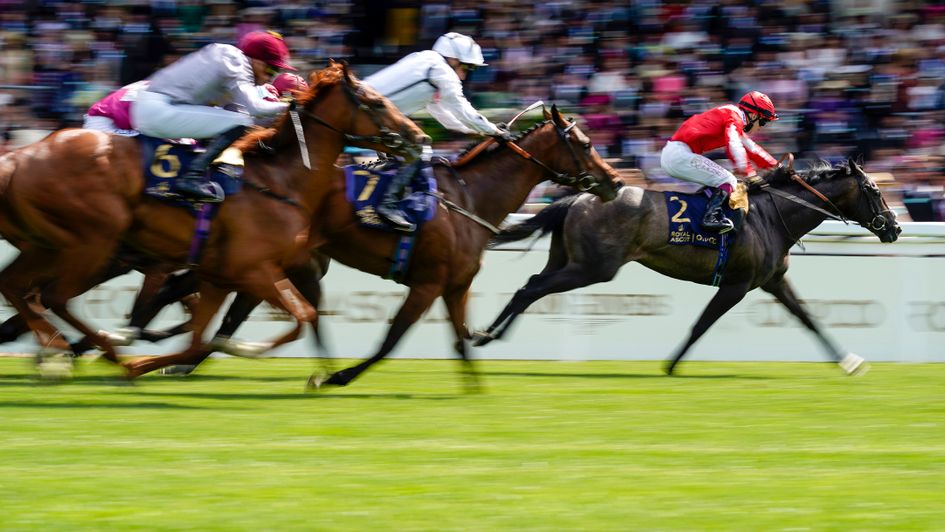 Berkshire Shadow draws clear in the Coventry Stakes