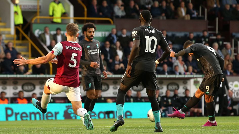 Roberto Firmino: Liverpool forward scores at Burnley - becoming the first Brazilian to net 50 Premier League goals