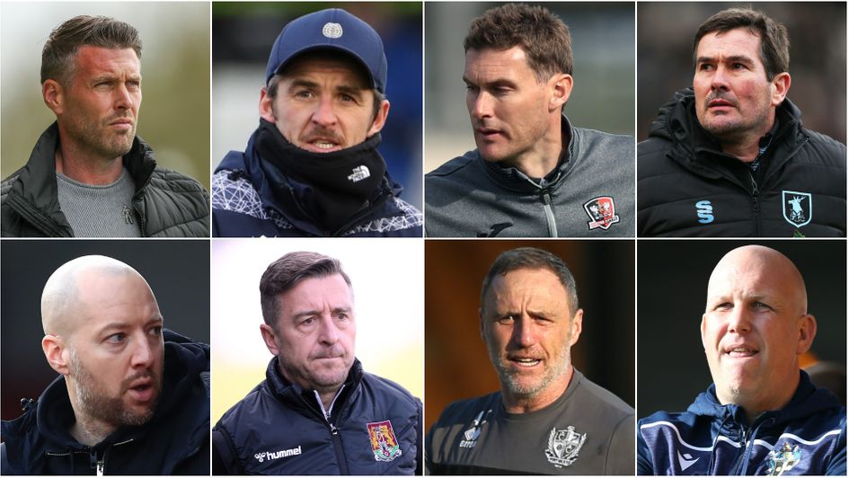 The title, automatic promotion and play-offs spots are all up for grabs on League Two's final day.