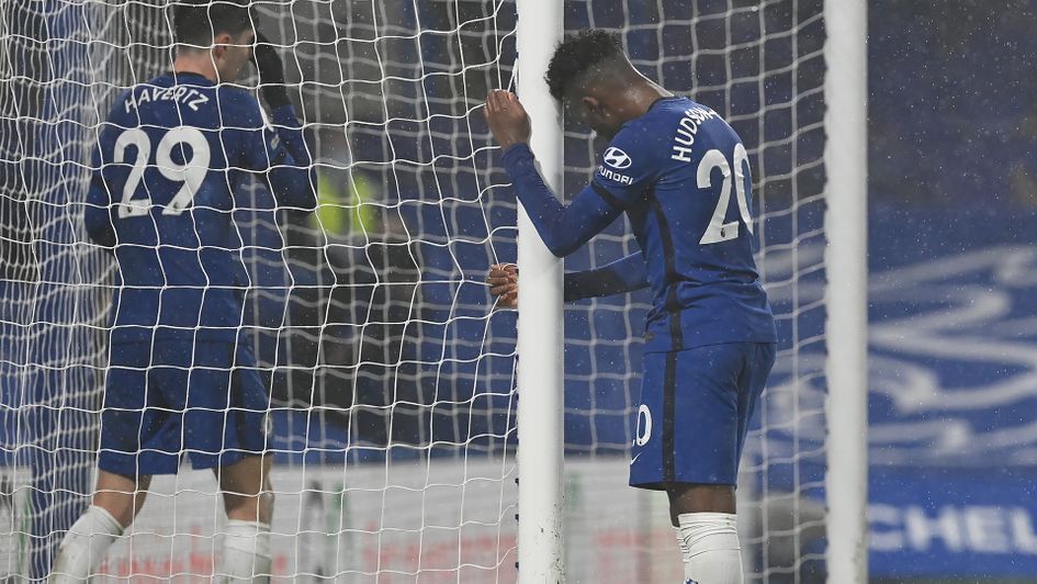 Chelsea's Callum Hudson-Odoi rues a missed chance
