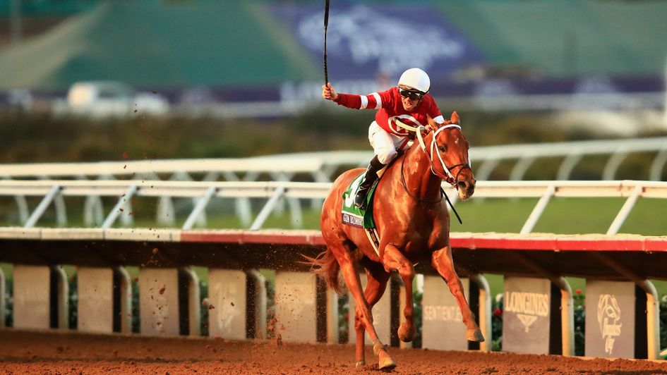 Gun Runner powered to victory in the Classic