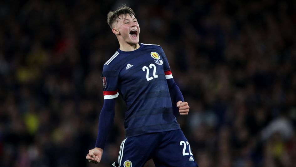 Scotland's Nathan Patterson celebrates