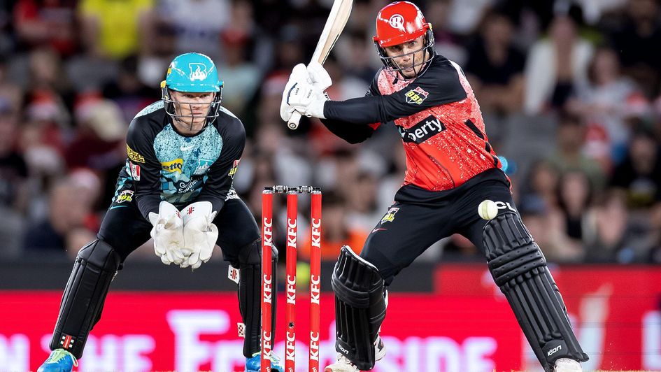 Jonathan Wells making the staking for the Renegades