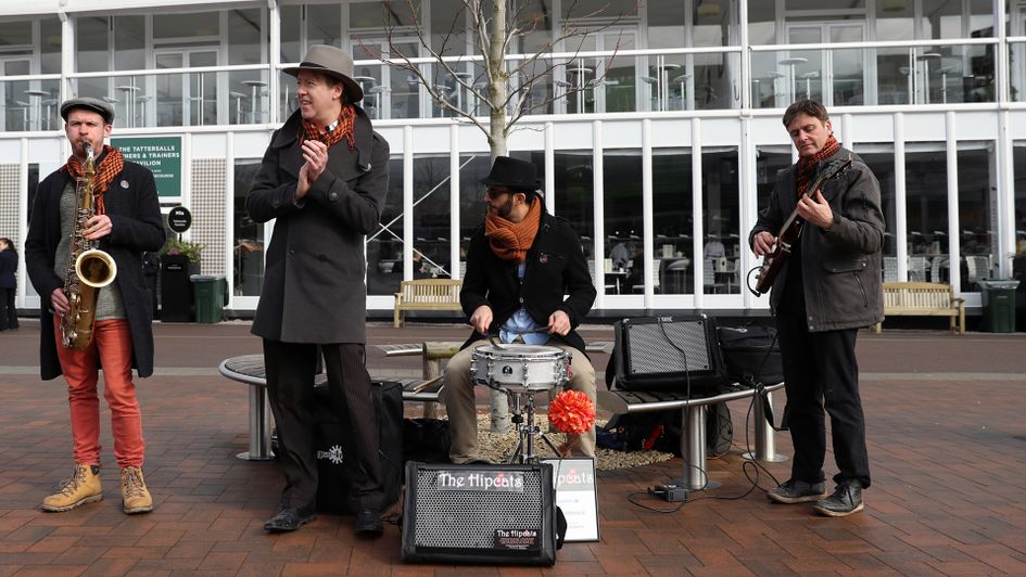 The atmosphere is building ahead of the Festival