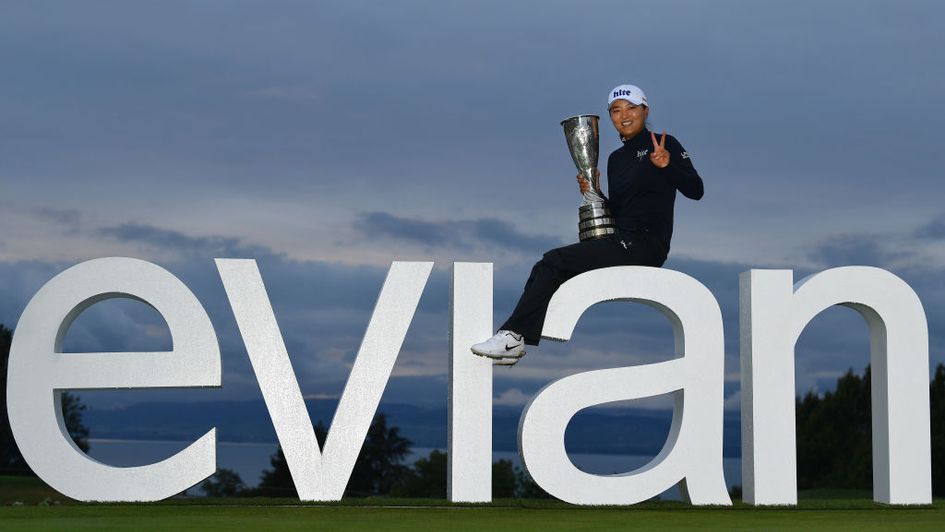 Jin Young Ko is on top of the world