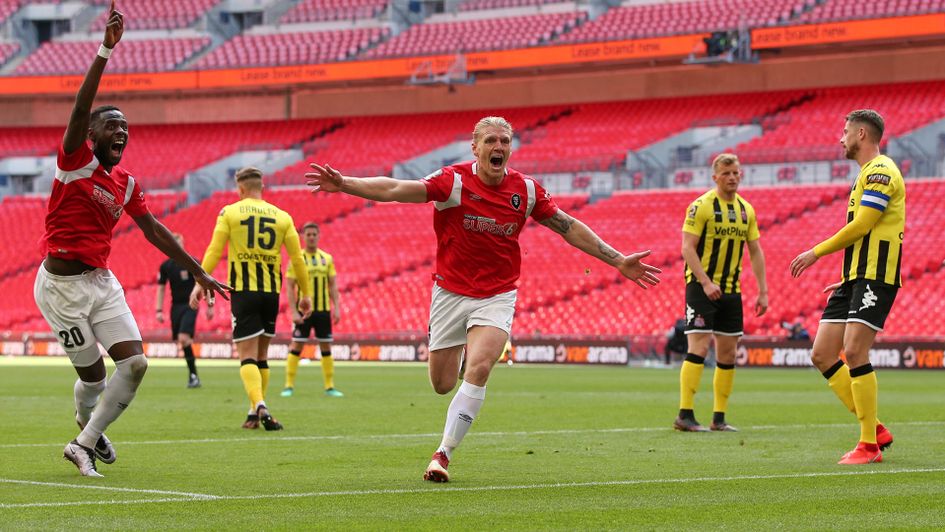 Carl Piergianni celebrates