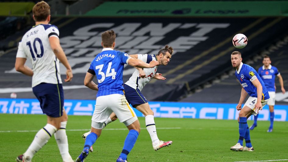Gareth Bale: Welsh forward scores his first Tottenham goal in seven years