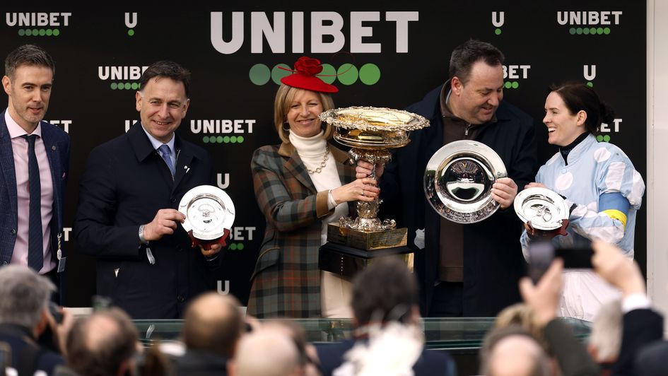 A moment to savour for the Honeysuckle team