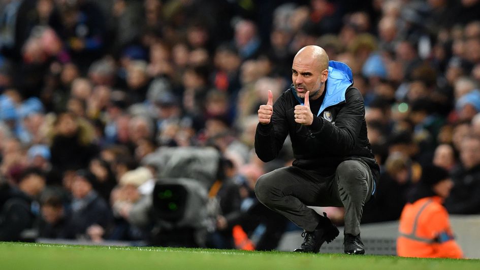 Manchester City boss Pep Guardiola