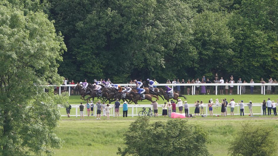 Finding an early position can be crucial in the Derby