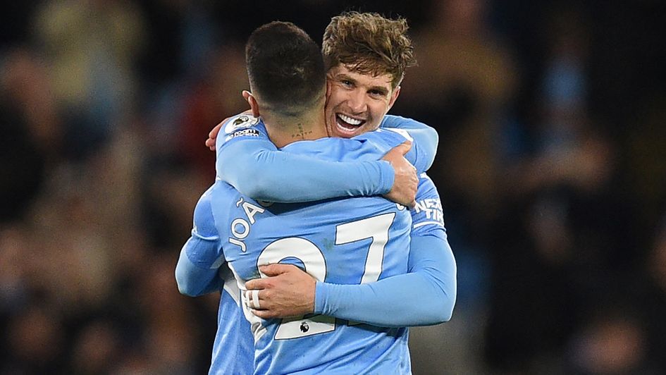 Joao Cancelo and John Stones