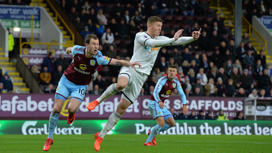 Alfie Mawson (right) is a possible target for West Ham