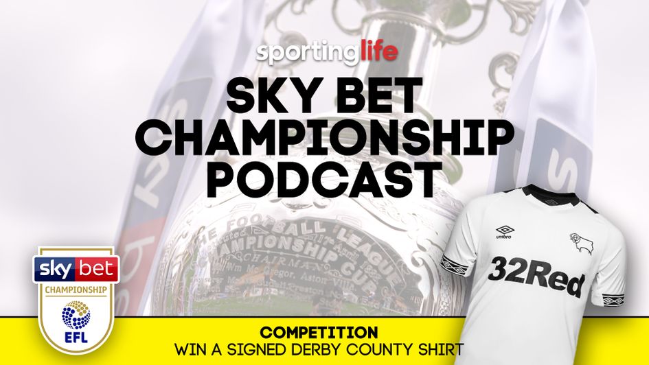 Listen to our latest Championship podcast for your chance to win a signed Derby shirt