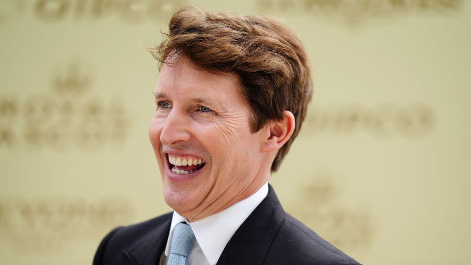 James Blunt enjoying Royal Ascot