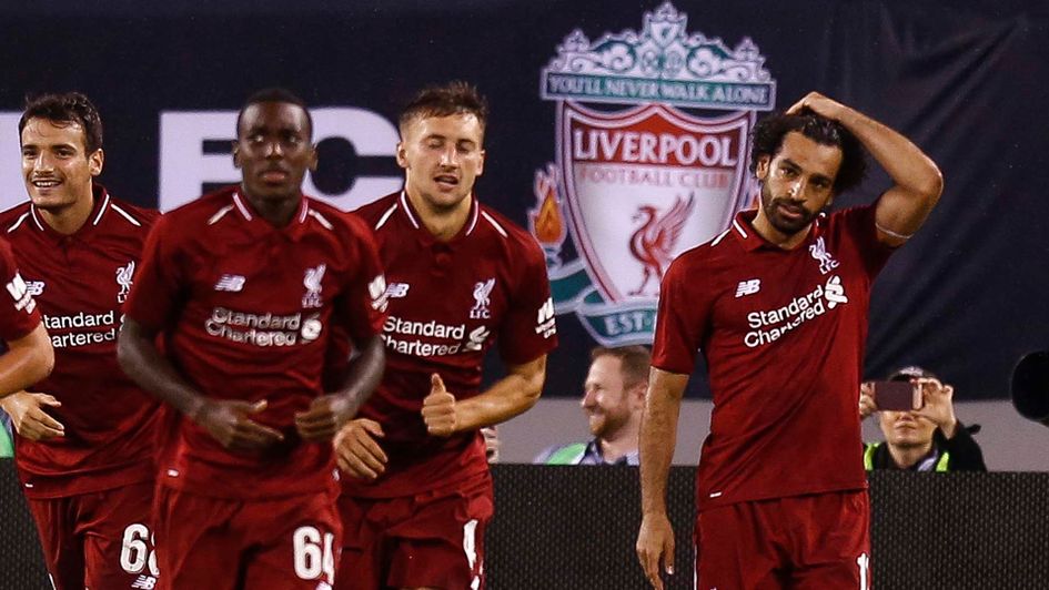 Mohamed Salah scored on his Liverpool return