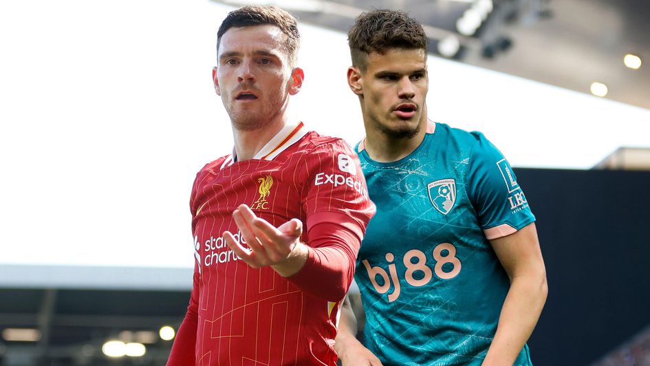 Andy Robertson and Milos Kerkez