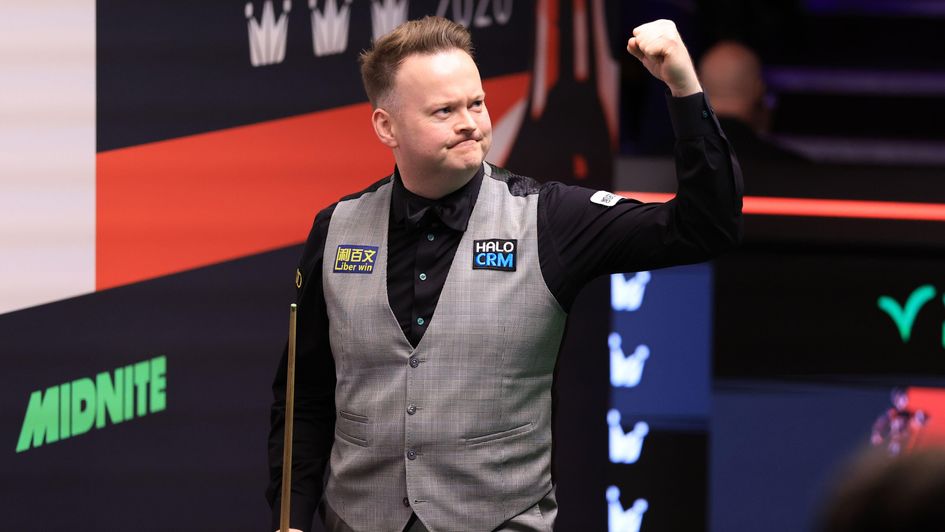 Things are looking good for Shaun Murphy