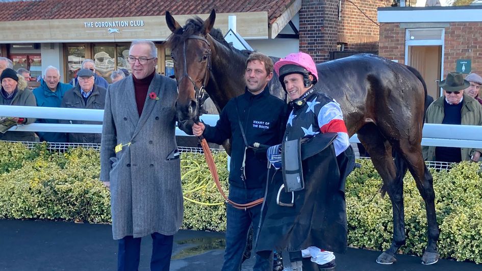 Salver - on target at Warwick