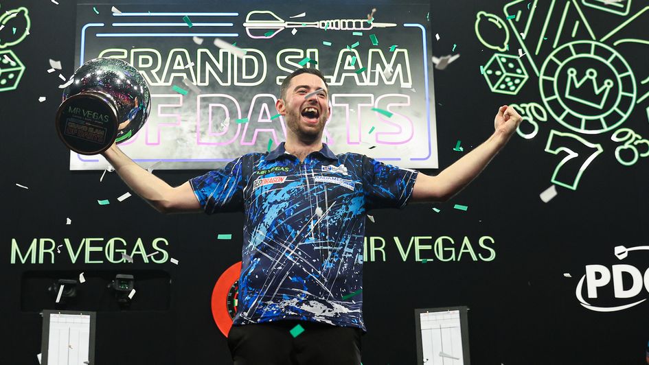 Luke Humphries won the Grand Slam of Darts (Picture: Kieran Cleeves/PDC))