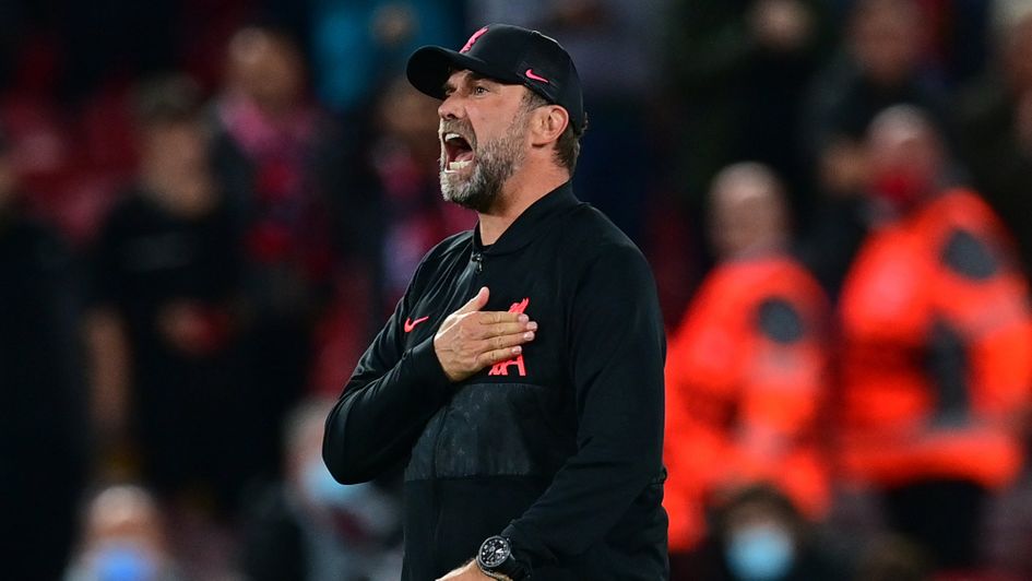 Liverpool manager Jurgen Klopp