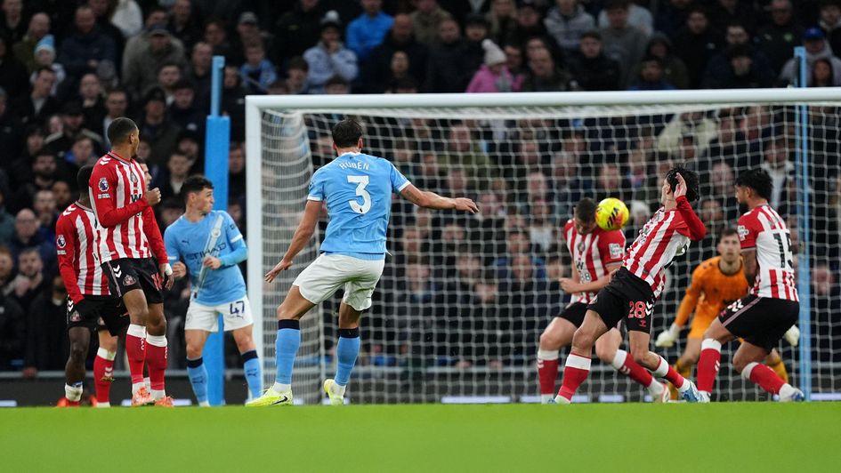 Rubem Dias shot and scored from range against Sunderland recently