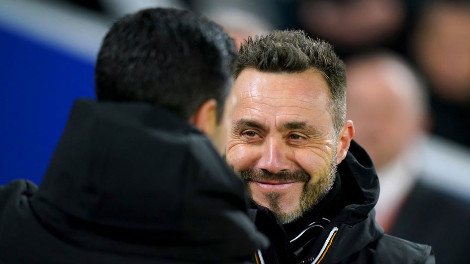 Brighton boss Roberto De Zerbi