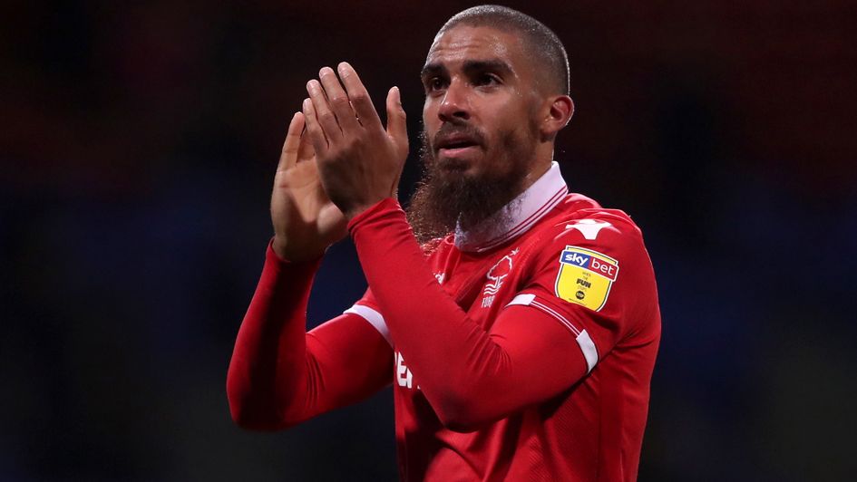Lewis Grabban scored twice for Nottingham Forest on Wednesday
