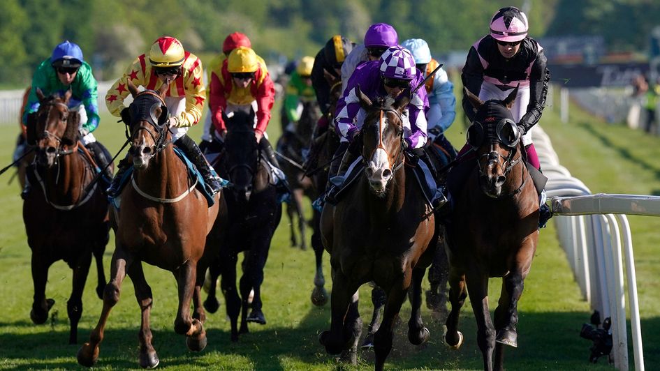 Great Bedwyn ridden by Sean Levey (second right)