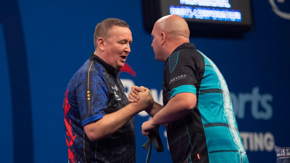 Glen Durrant defeated Rob Cross (Picture: Lawrence Lustig/PDC)