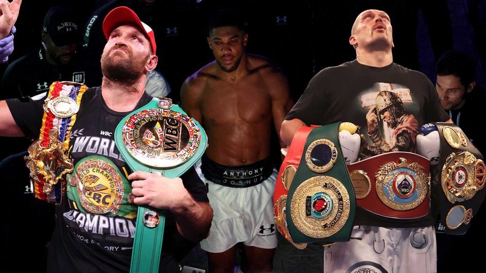 Tyson Fury could fight Oleksandr Usyk for all the belts