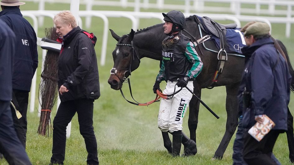 A tired Altior after his Ascot defeat