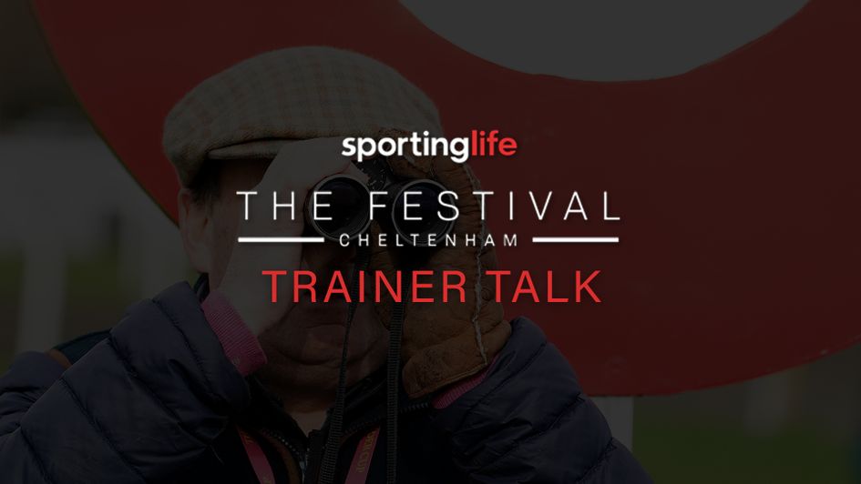 Don't miss our exclusive trainer videos ahead of Cheltenham