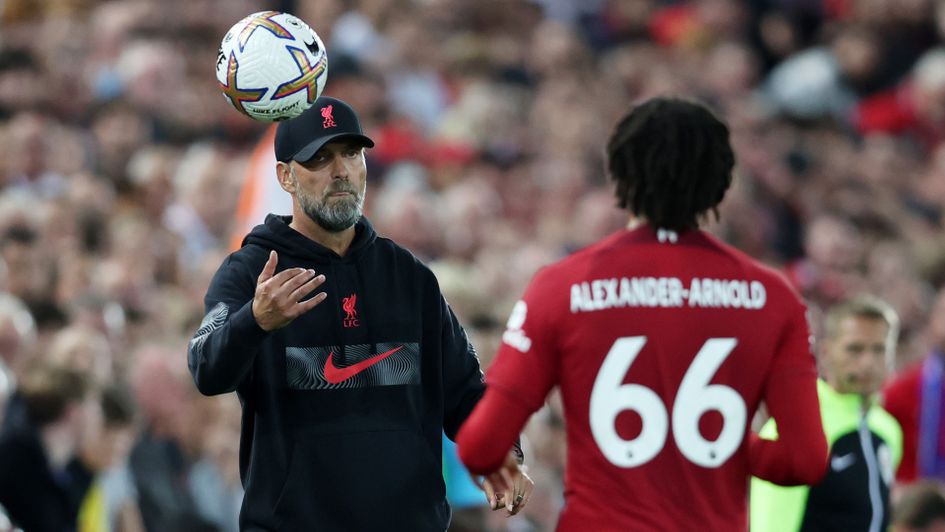 Jurgen Klopp and Trent Alexander-Arnold