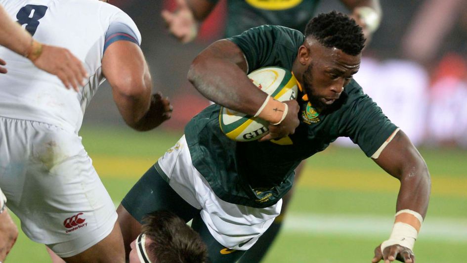 Siya Kolisi is the first black player ever to captain the Springboks