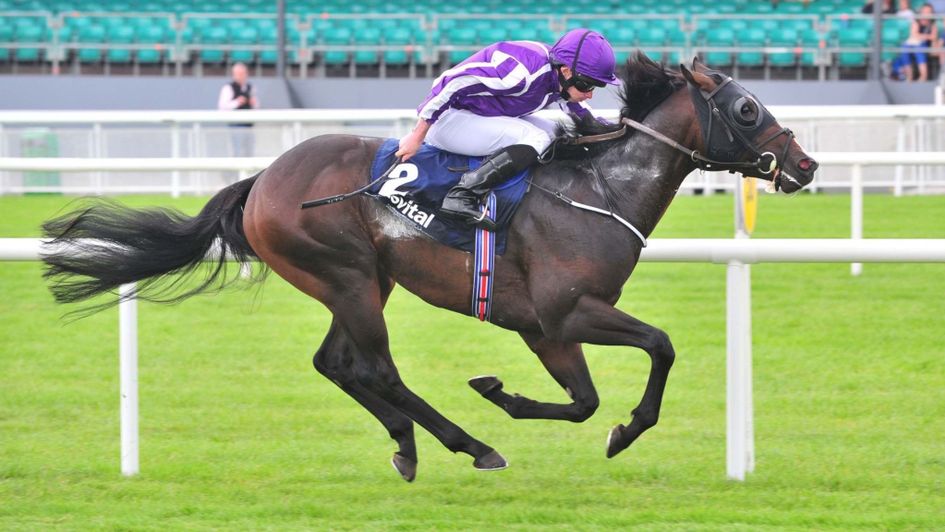 US Navy Flag and Ryan Moore