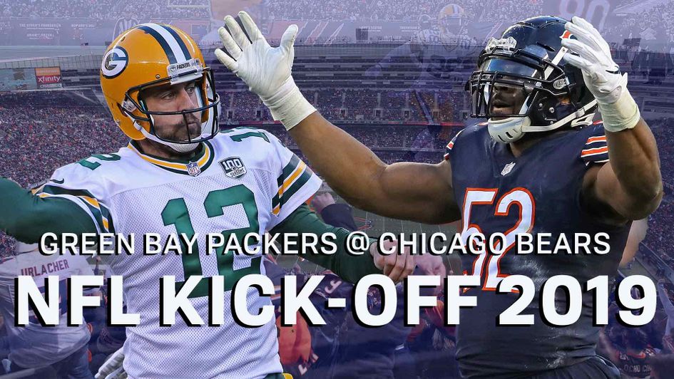 The Green Bay Packers v Chicago Bears kicks off the 100th NFL season