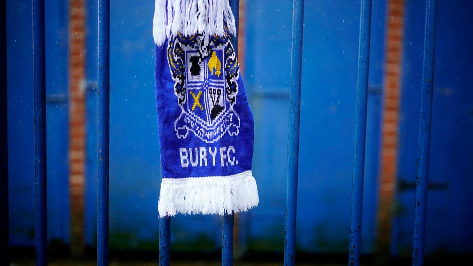 Bury have been expelled from the English Football League