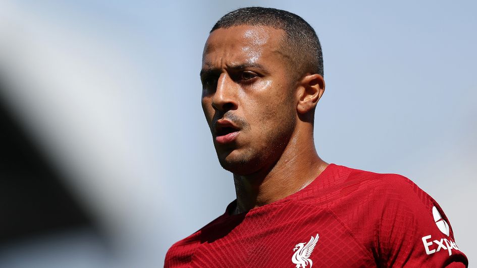 Liverpool midfielder Thiago Alcantara