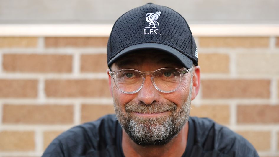 Jurgen Klopp: German boss pictured on Liverpool's pre-season tour in the USA