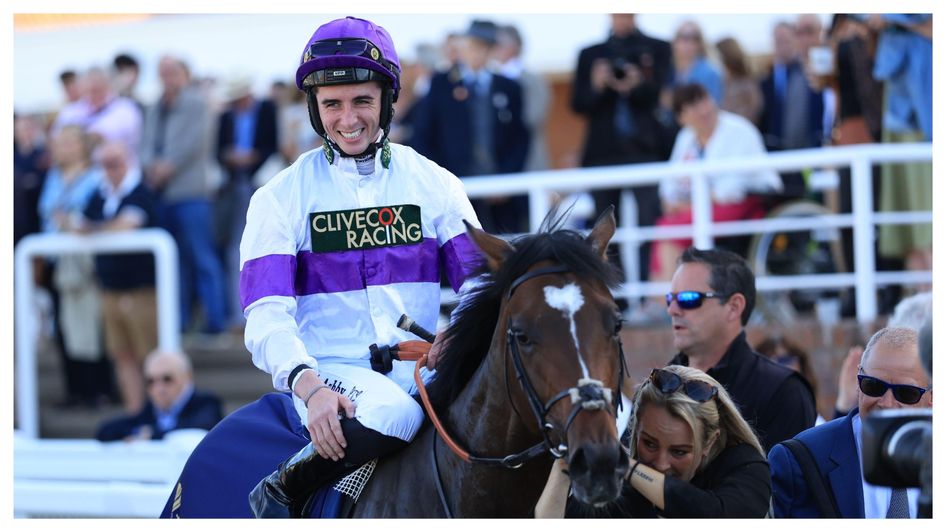 Rossa Ryan is all smiles after winning the Middle Park on Orthodox