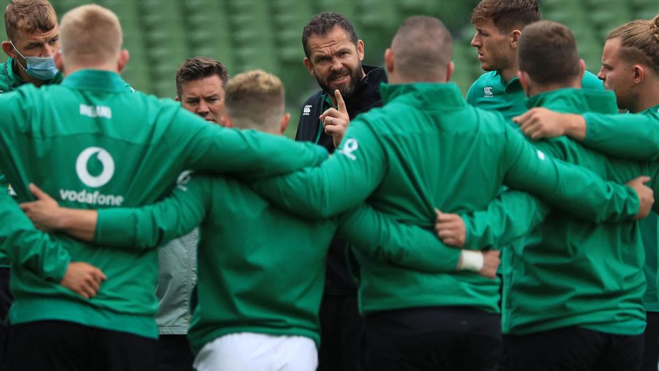 Andy Farrell's Ireland have the advantage of three home games in this year's Six Nations