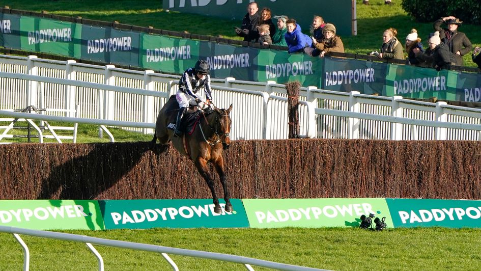 Paddy Brennan and Imperial Alcazar in splendid isolation