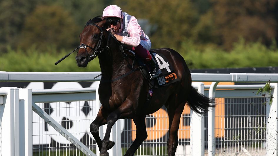 Too Darn Hot is away and clear at Sandown