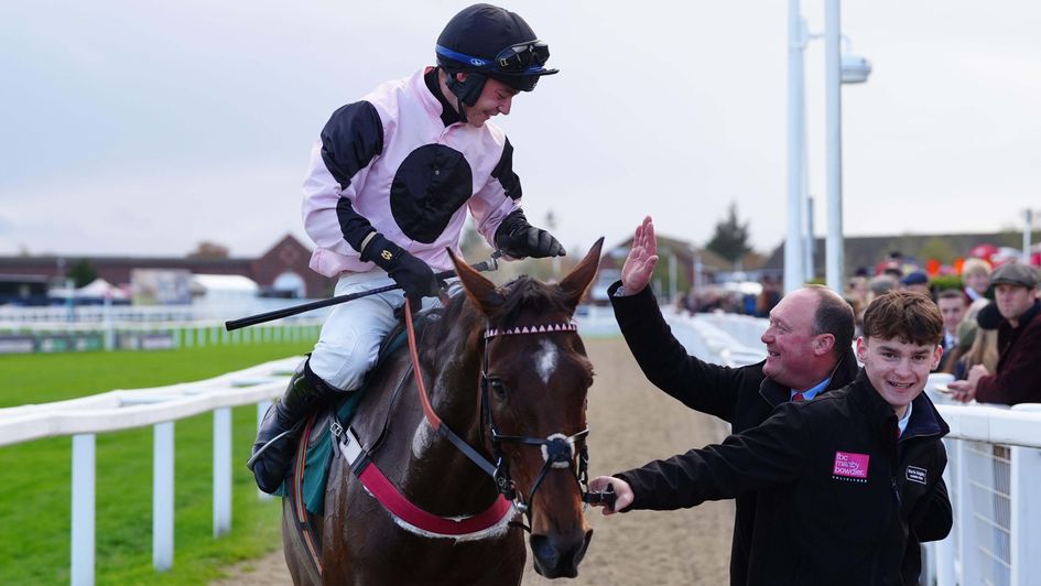 A special moment for the Keighley team