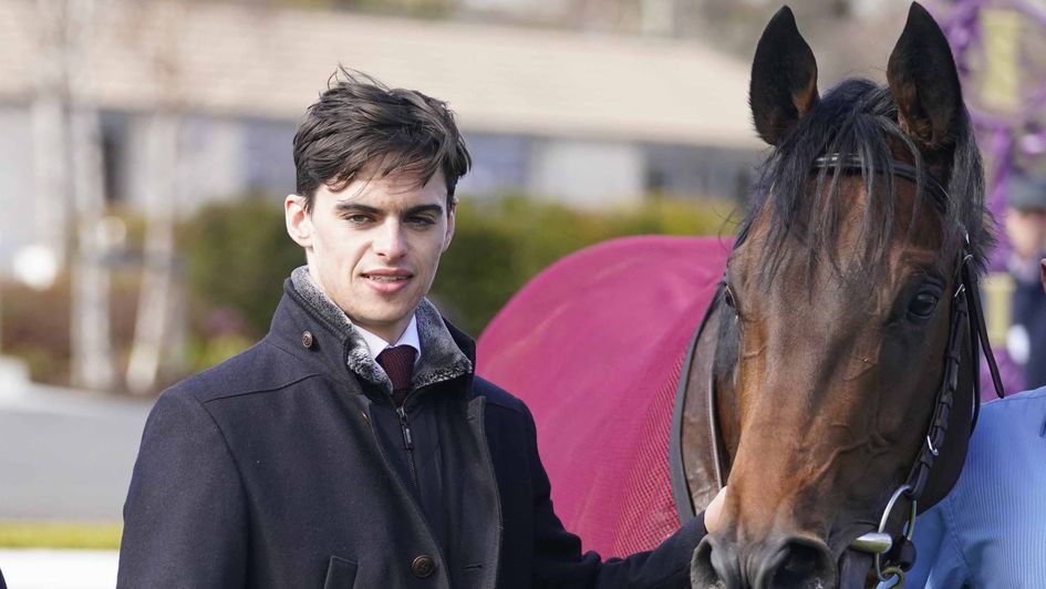 Donnacha O'Brien with Piz Badile