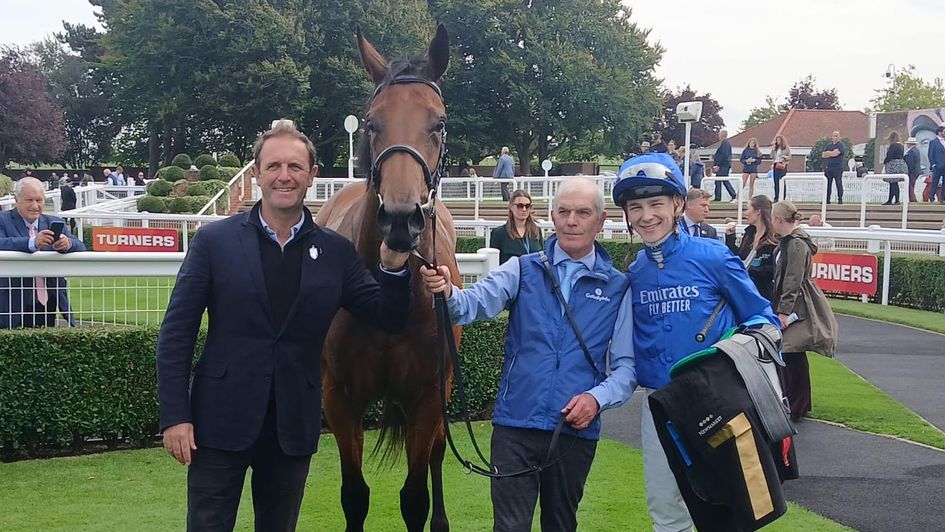 Celebration time for the Romantic Symphony team